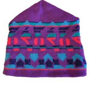 80s ski hat